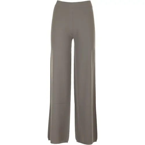 Grey Trousers Stylish Pantalone , female, Sizes: M - Kangra - Modalova