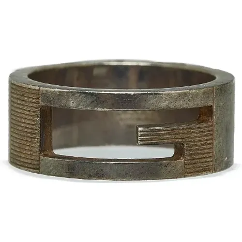 Pre-owned Jewellery, unisex, , Size: ONE SIZE Pre-owned Metal rings - Gucci Vintage - Modalova