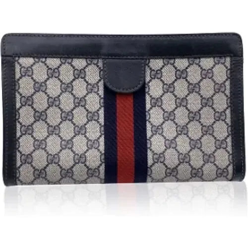 Pre-owned Leather clutches , female, Sizes: ONE SIZE - Gucci Vintage - Modalova