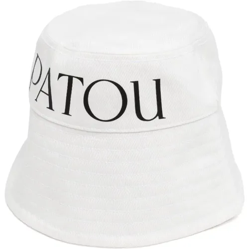 Hats, female, , Size: M Logo-Print Bucket Hat - Patou - Modalova