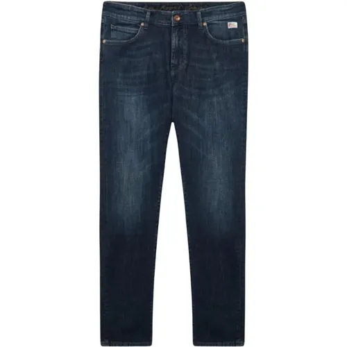 Slim Fit Denim Jeans , male, Sizes: W30, W33, W35, W31 - Roy Roger's - Modalova