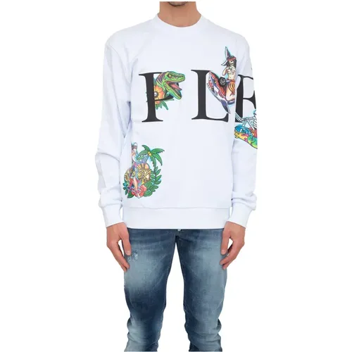 Sweatshirts, male, , Size: L Felpa Sweatshirt - Philipp Plein - Modalova