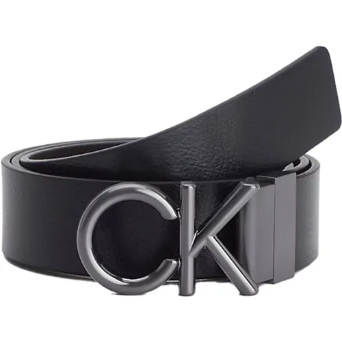 Double-Faced Leather Belt , unisex, Sizes: 115 CM - Calvin Klein - Modalova