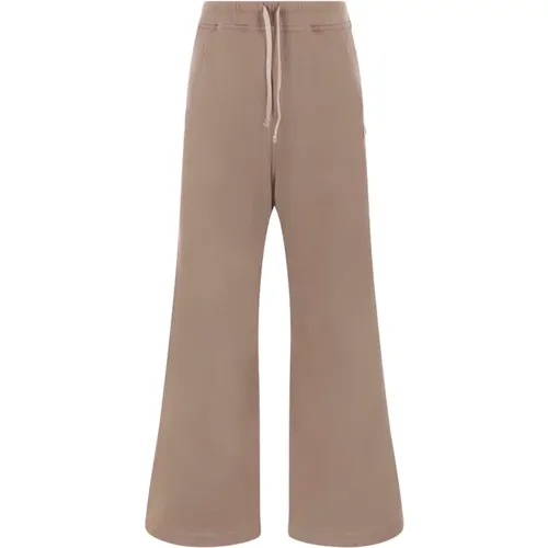 Wide Leg Jersey Trousers Dust , male, Sizes: S, M - Moncler - Modalova