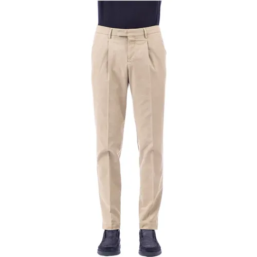 Chinos, male, , Size: XL Micro Structure Trousers - PT Torino - Modalova