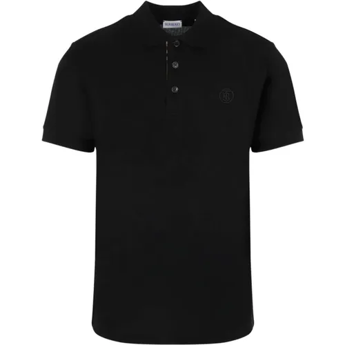 T-Shirt Polo Collection , male, Sizes: XL, S, L - Burberry - Modalova