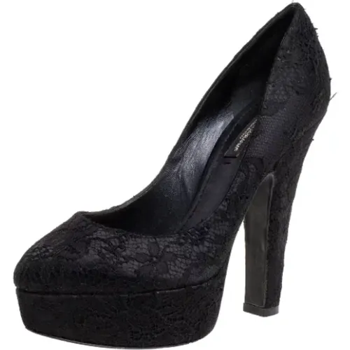 Pre-owned Pumps, female, , Size: 6 US Pre-owned Lace heels - Dolce & Gabbana Pre-owned - Modalova