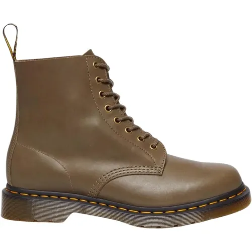 Carrara Leder Stiefeletten , Herren, Größe: 44 EU - Dr. Martens - Modalova