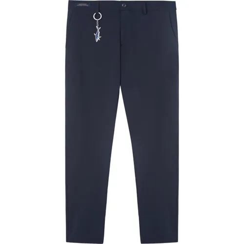 Stretch Chino Trousers , male, Sizes: XL - PAUL & SHARK - Modalova