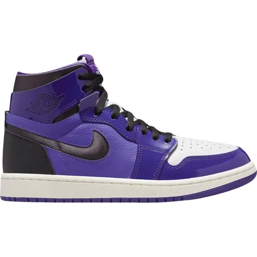 Purple Patent High Top Sneakers , female, Sizes: 3 UK, 4 1/2 UK, 3 1/2 UK, 7 UK, 9 1/2 UK, 11 1/2 UK, 5 UK, 9 UK, 6 UK, 8 UK, 5 1/2 UK, 10 UK, 7 1/2 U - Nike - Modalova