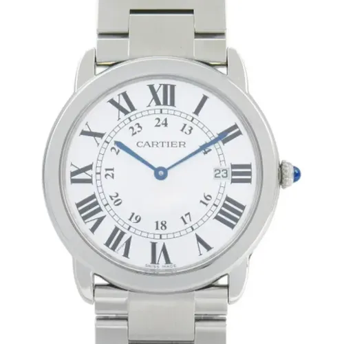 Pre-owned Watches, male, , Size: ONE SIZE Pre-owned Glass watches - Cartier Vintage - Modalova