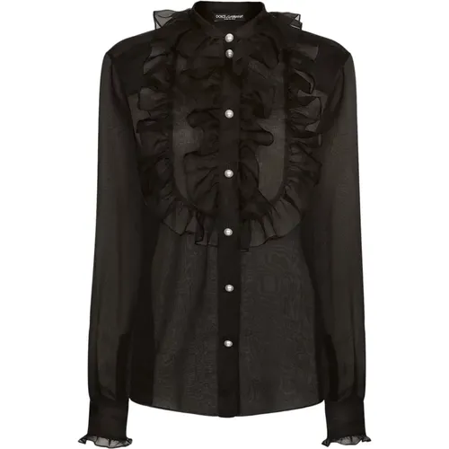 Shirt , female, Sizes: S, XS - Dolce & Gabbana - Modalova