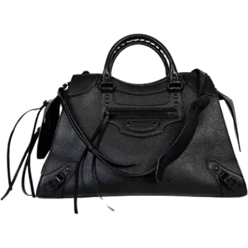 Pre-owned Leather handbags , female, Sizes: ONE SIZE - Balenciaga Vintage - Modalova