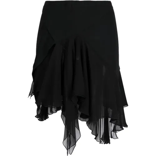 Short skirt , female, Sizes: XS - Versace - Modalova