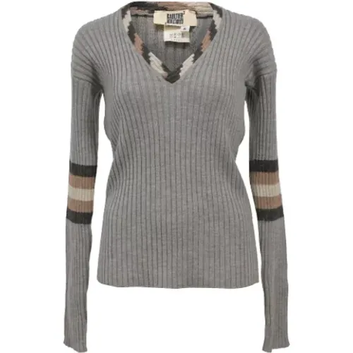 Pre-owned Knitwear & Sweatshirts, female, , Size: M Pre-owned Wool tops - Jean Paul Gaultier Pre-owned - Modalova