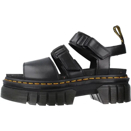 Schwarze 3-Riemen Sandalen - Dr. Martens - Modalova