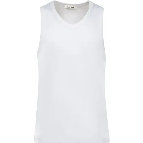 Sophisticated Ribbed Tank Top , male, Sizes: XL, L, M - Wales Bonner - Modalova