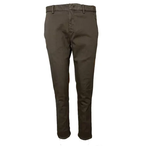 Wonder Fit Chinos - Dunkelbraun , Herren, Größe: W34 - PT01 - Modalova