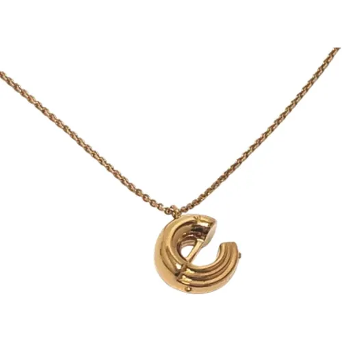 Pre-owned Jewellery, female, , Size: ONE SIZE Pre-owned Gold necklaces - Louis Vuitton Vintage - Modalova