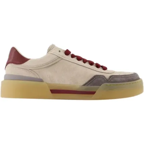 Leather sneakers , female, Sizes: 9 UK, 8 UK, 10 UK, 7 UK, 11 1/2 UK - Dolce & Gabbana - Modalova