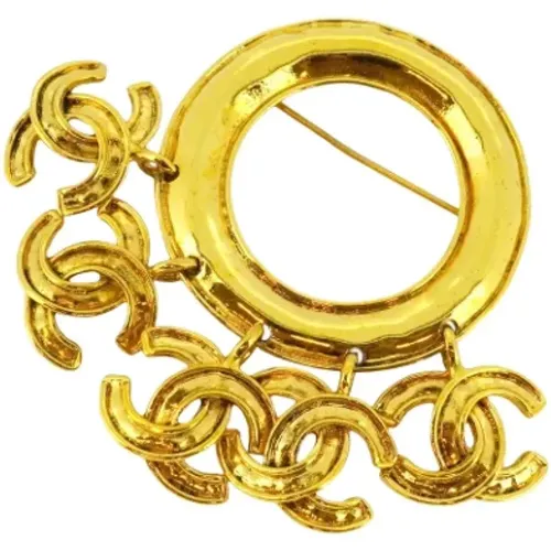 Pre-owned Jewellery, female, , Size: ONE SIZE Pre-owned Gold chanel-jewelry - Chanel Vintage - Modalova