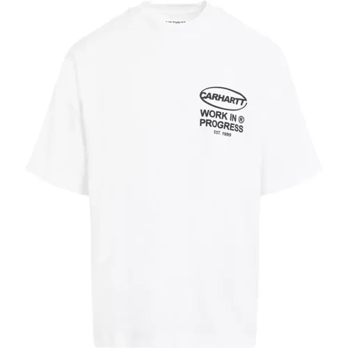 Black Body of Work T-shirt , male, Sizes: XL, L, M, S - Carhartt WIP - Modalova