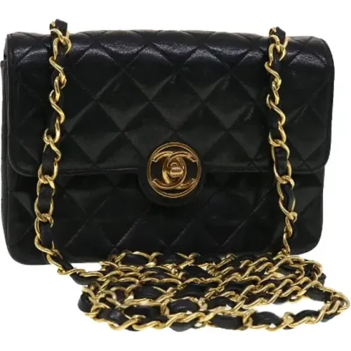 Pre-owned Leather chanel-bags , female, Sizes: ONE SIZE - Chanel Vintage - Modalova