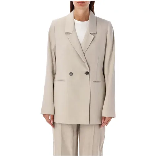 Linen Diana Blazer Jacket , female, Sizes: XS, M, S - Anine Bing - Modalova