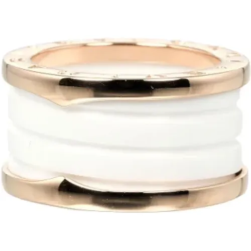 Pre-owned Jewellery, unisex, , Size: ONE SIZE Pre-owned Rose Gold rings - Bvlgari Vintage - Modalova