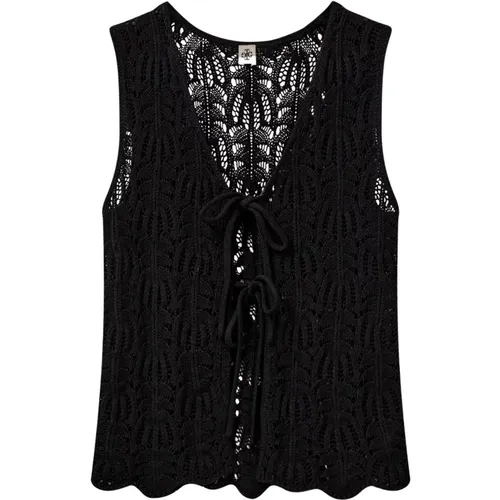 Egypt Crochet Vest , Damen, Größe: M - The Garment - Modalova