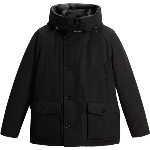 Down Jackets, male, , Size: M Arctic Anorak - Woolrich - Modalova