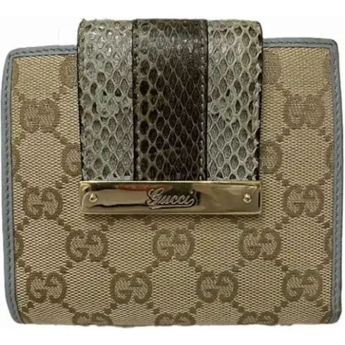 Pre-owned Wallets, female, , Size: ONE SIZE Pre-owned Fabric wallets - Gucci Vintage - Modalova