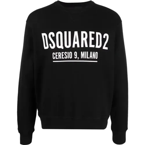 Sweatshirts, male, , Size: L Sweatshirt - Dsquared2 - Modalova
