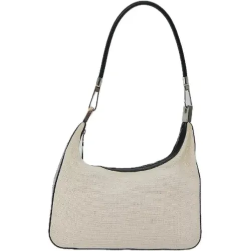 Pre-owned Cotton shoulder-bags , female, Sizes: ONE SIZE - Gucci Vintage - Modalova