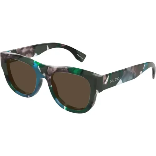 Sunglasses, unisex, , Size: ONE SIZE Stylish Sunglasses Gg1750S-001 - Gucci - Modalova