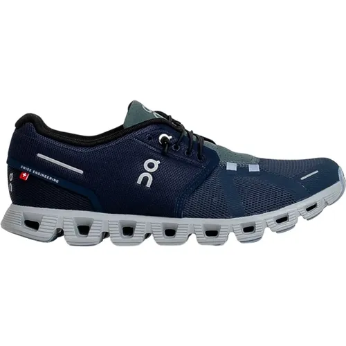 Blaue Sneakers mit Grauen Details , Herren, Größe: 41 EU - ON Running - Modalova