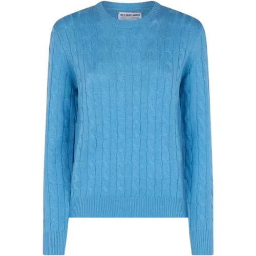 Sorbbonne Zopfmuster Pullover , Damen, Größe: L - MC2 Saint Barth - Modalova