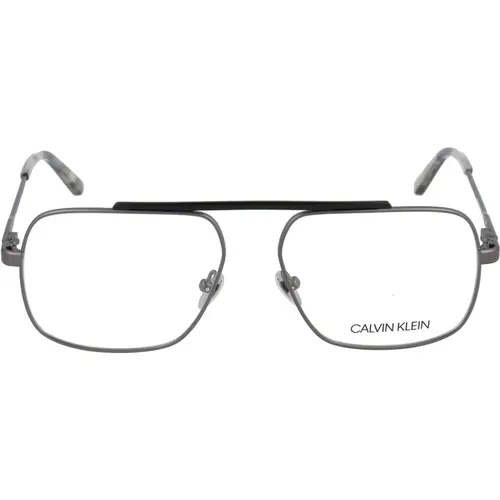 Glasses, male, , Size: 55 MM Stylish Optical Ck18106 Glasses - Calvin Klein - Modalova