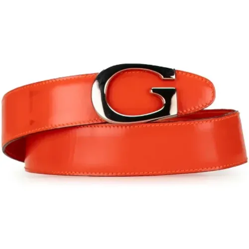 Pre-owned Belts, female, , Size: ONE SIZE Pre-owned Leather belts - Gucci Vintage - Modalova