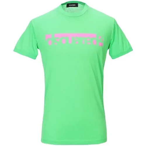 T-Shirt - Made in Italy , male, Sizes: M, 2XL, S - Dsquared2 - Modalova