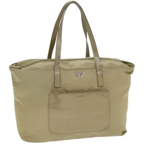 Pre-owned Tote Bags, female, , Size: ONE SIZE Pre-owned Nylon prada-bags - Prada Vintage - Modalova