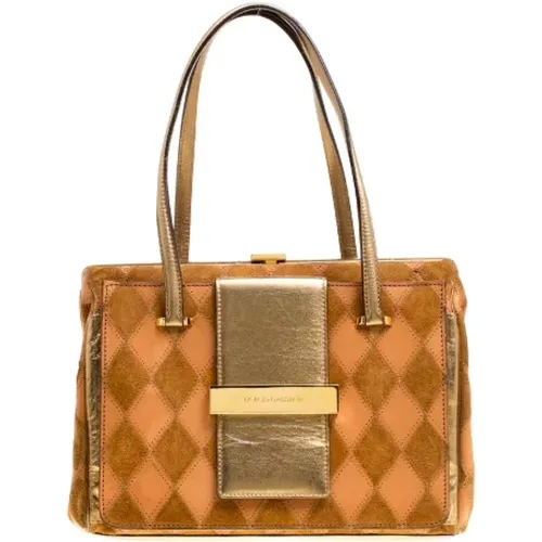 Pre-owned Wildleder handtaschen , Damen, Größe: ONE Size - Dolce & Gabbana Pre-owned - Modalova