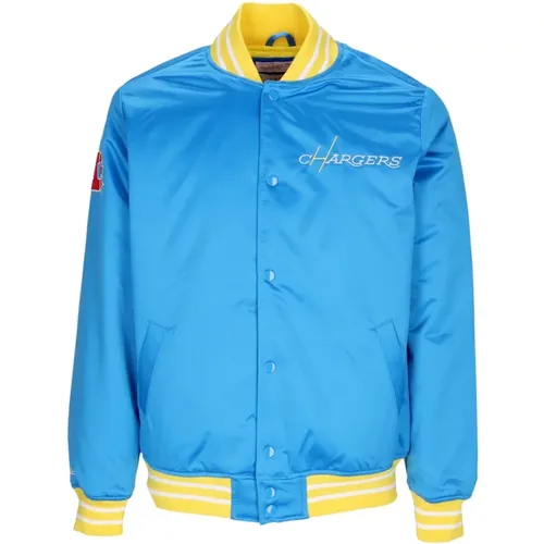 Los Angeles Chargers Bomberjacke , Herren, Größe: XL - Mitchell & Ness - Modalova