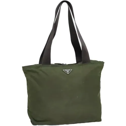 Pre-owned Tote Bags, female, , Size: ONE SIZE Pre-owned Nylon totes - Prada Vintage - Modalova