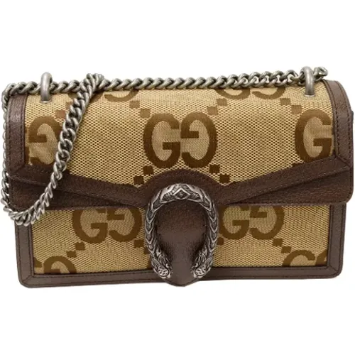 Pre-owned Cross Body Bags, female, , Size: ONE SIZE Pre-owned Canvas gucci-bags - Gucci Vintage - Modalova