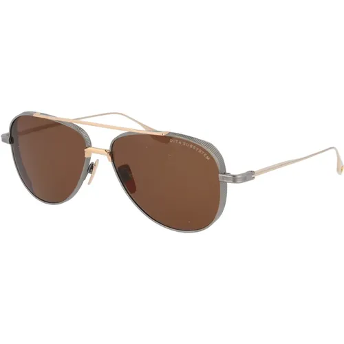 Stylish Sunglasses for Subsystem Protection , unisex, Sizes: 58 MM - Dita - Modalova