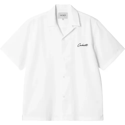 Short Sleeve Shirt Tencel Cotton , male, Sizes: XL - Carhartt WIP - Modalova