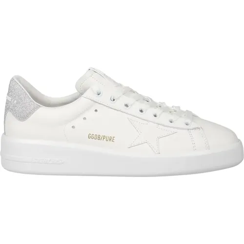 Star Cowhide Sneakers Ss24 Round Tip , female, Sizes: 5 UK - Golden Goose - Modalova