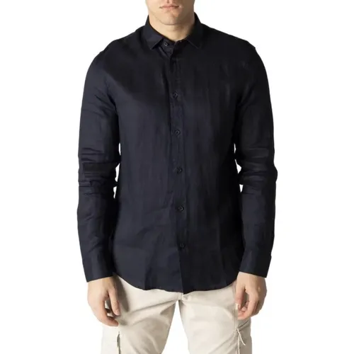Shirt Heren , male, Sizes: XL, S, 2XL, L, M - Armani Exchange - Modalova