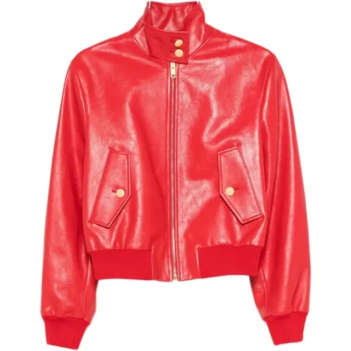 Leather Jackets, female, , Size: XS Leather Jacket - Bally - Modalova